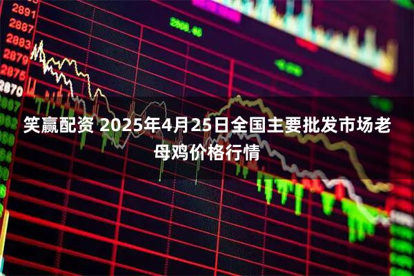 笑赢配资 2025年4月25日全国主要批发市场老母鸡价格行情