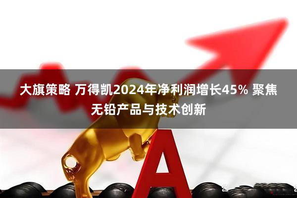 大旗策略 万得凯2024年净利润增长45% 聚焦无铅产品与技术创新
